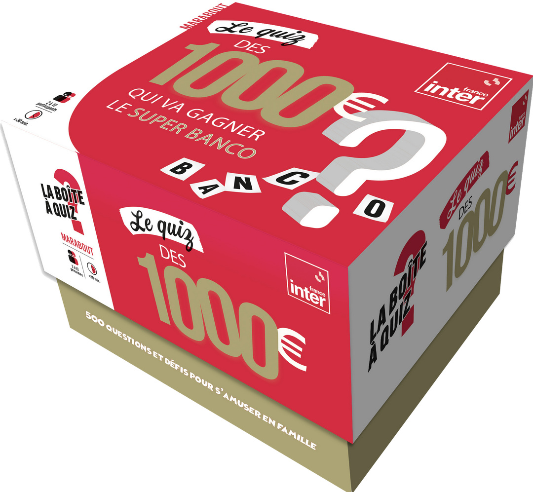 500 questions pour vivre le Jeu des 1 000 € à la maison 500 questions pour vivre le Jeu des 1 000 € à la maison