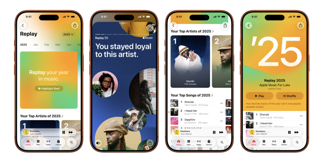 Apple Music et Shazam dévoilent leurs classements de fin d’année