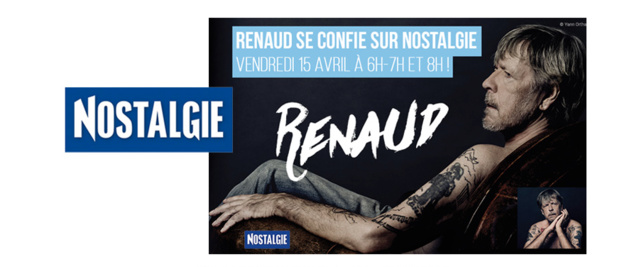 Renaud se confie sur Nostalgie