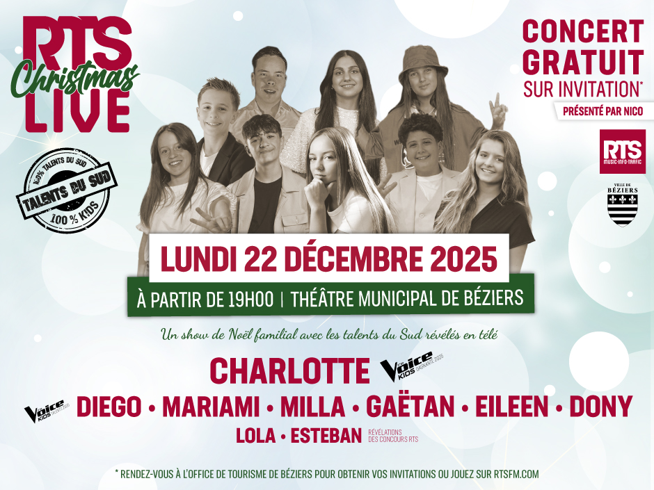 Le "RTS Christmas Live" 2025 met en scène les stars de demain