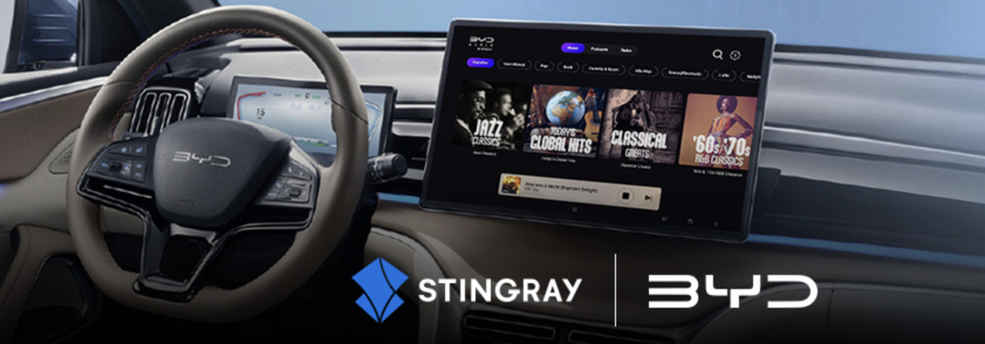 Des millions de contenus dans sa voiture grâce à Stingray