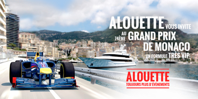 Alouette en pole position à Monaco Alouette en pole position à Monaco