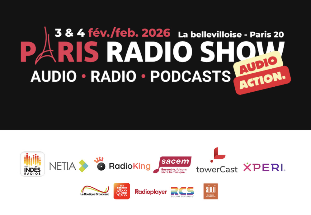 Téléchargez votre badge pour le Paris Radio Show 2026