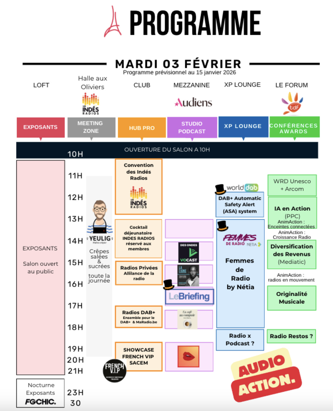 Téléchargez votre badge pour le Paris Radio Show 2026