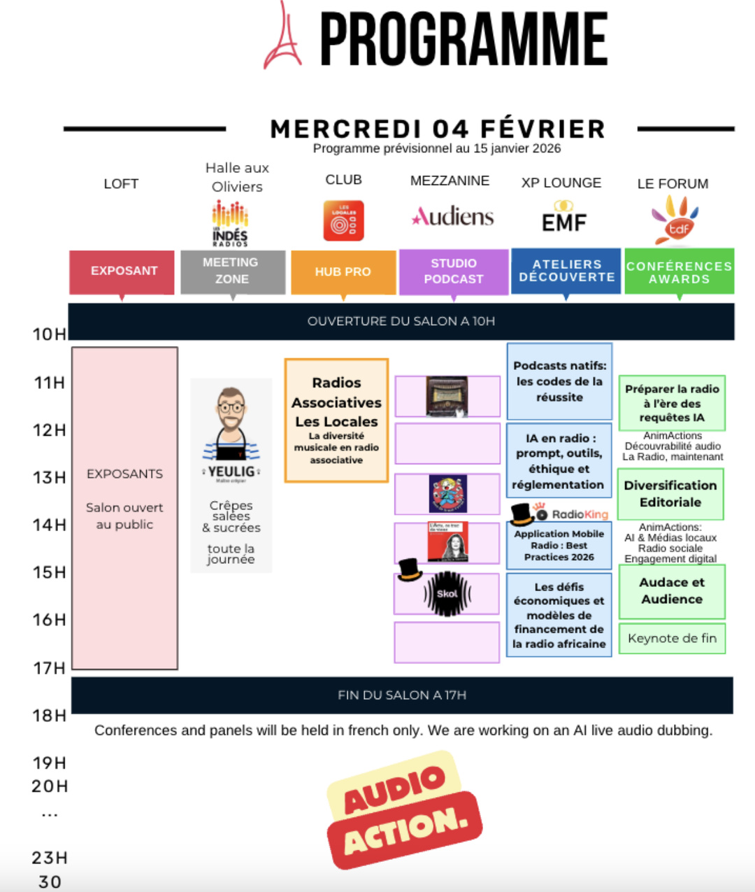 Téléchargez votre badge pour le Paris Radio Show 2026
