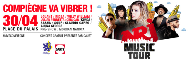 Le NRJ Music Tour fait étape à Compiègne Le NRJ Music Tour fait étape à Compiègne
