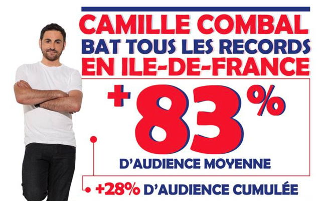 Paris : Camille Combal la locomotive de Virgin Radio Paris : Camille Combal la locomotive de Virgin Radio