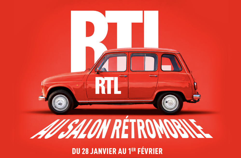 Avant l'ouverture du salon, RTL organise une parade dans Paris avec la 4L, la moto RTL et deux autres véhicules, rejoints par des personnalités de la station pour une arrivée au Palais des Expositions.