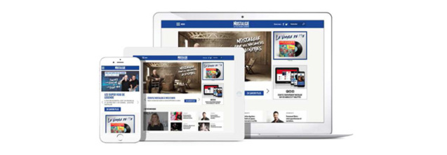 Nostalgie se dote d'une nouveau site Nostalgie se dote d'une nouveau site