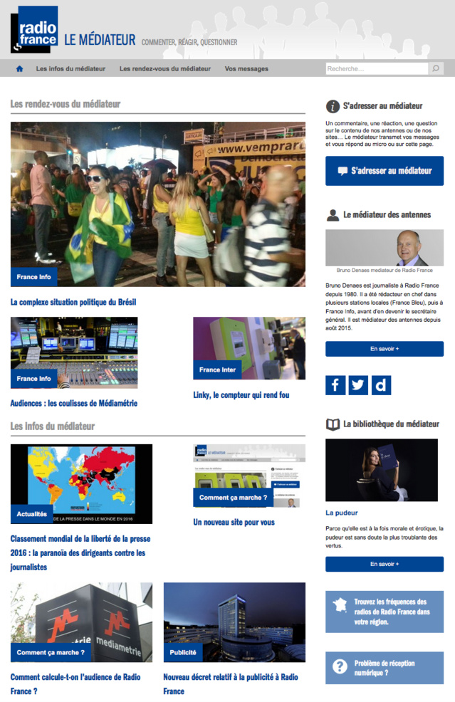 Radio France renforce la proximité avec les auditeurs Radio France renforce la proximité avec les auditeurs