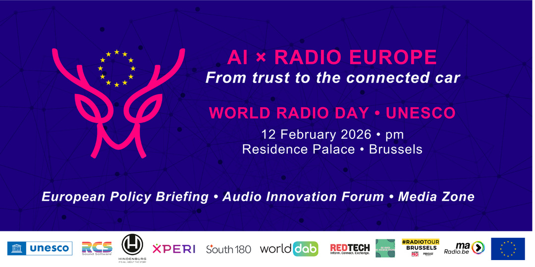 La radio européenne à l’épreuve de l’IA, de la confiance et de la voiture connectée La radio européenne à l’épreuve de l’IA, de la confiance et de la voiture connectée