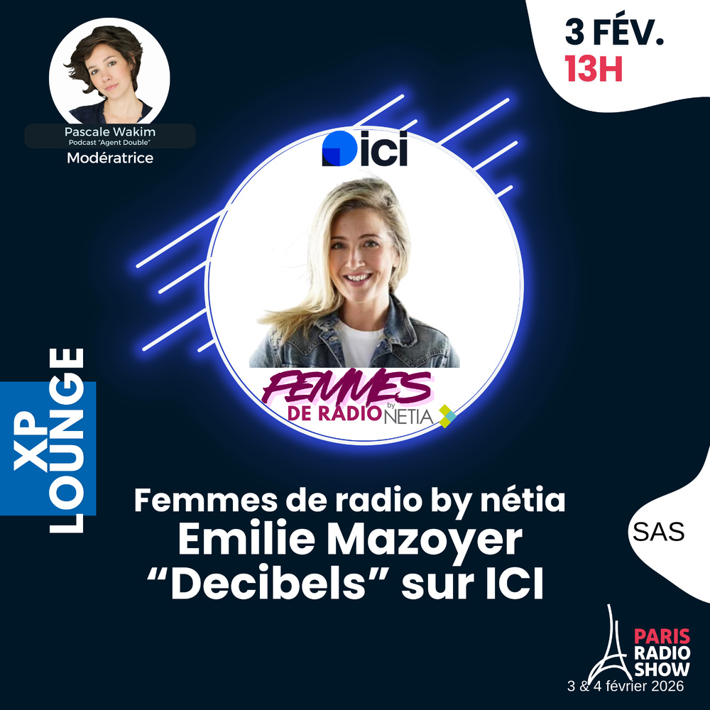 "Femmes de Radio by NETIA" : cinq voix singulières pour penser la radio autrement