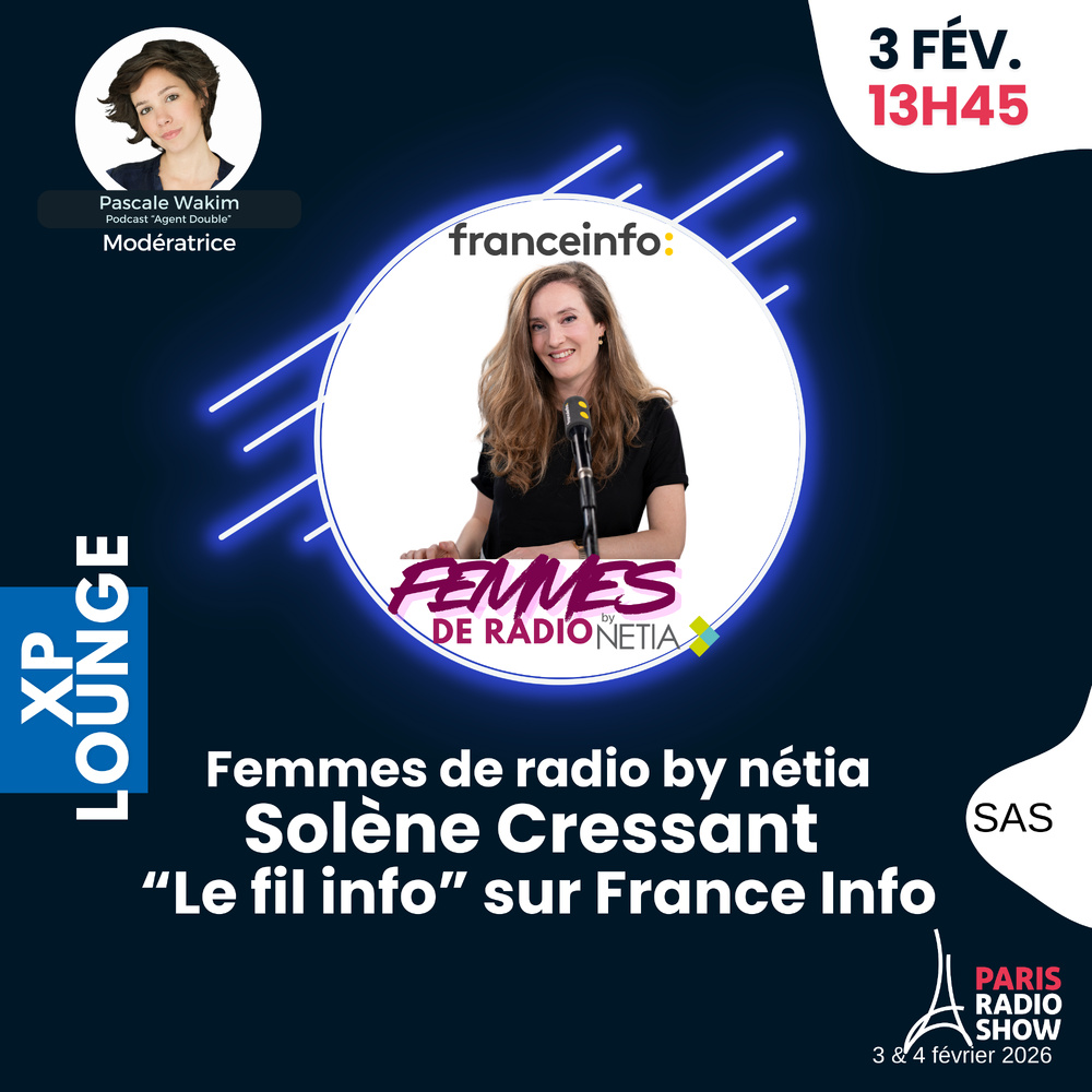 "Femmes de Radio by NETIA" : cinq voix singulières pour penser la radio autrement