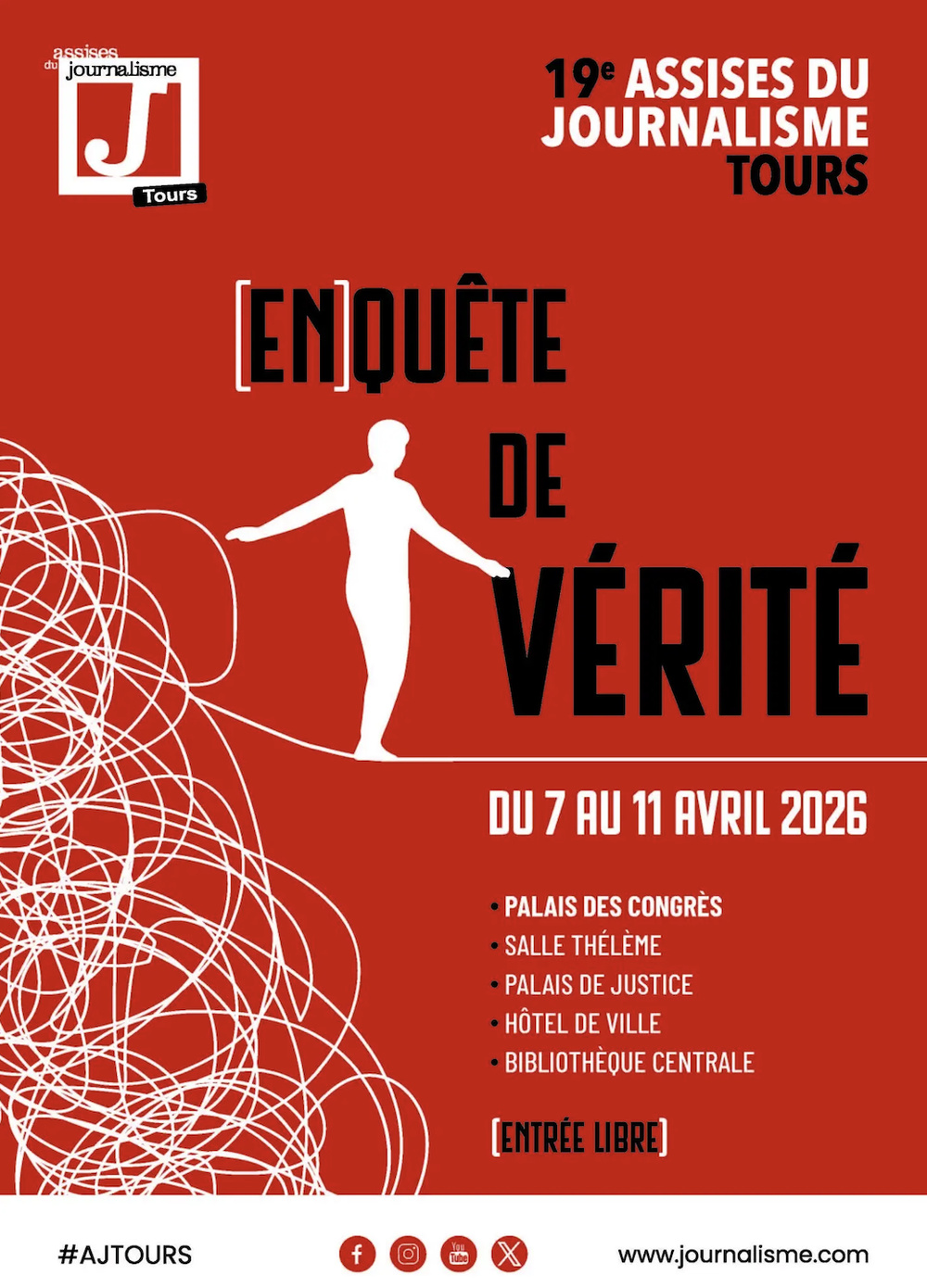300 intervenants attendus aux Assises du Journalisme 2026