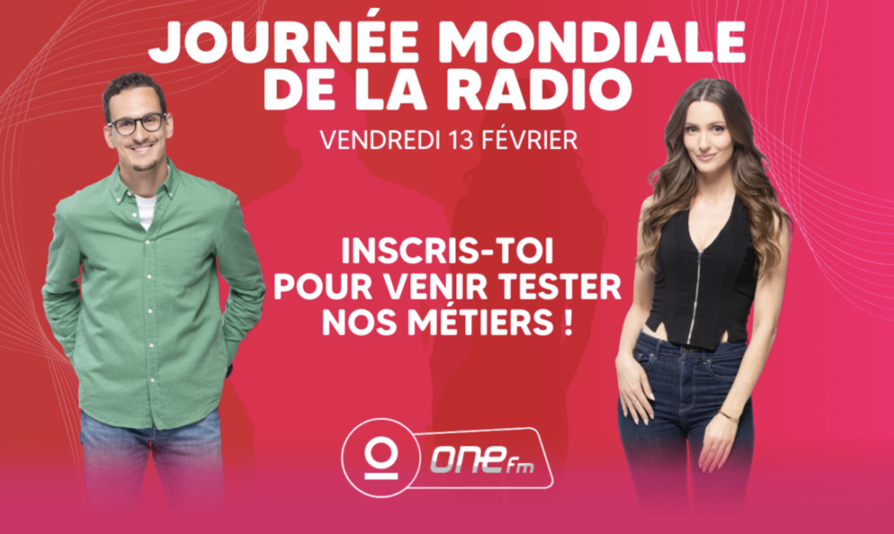 Ce 13 février, One FM propose une immersion au cœur de la radio Ce 13 février, One FM propose une immersion au cœur de la radio