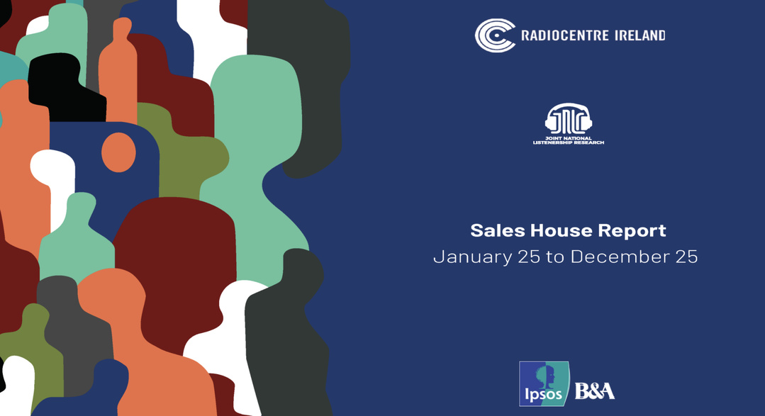 Chaque jour en Irlande, 74% du temps audio capté par le live radio