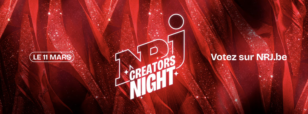 NRJ Belgique mise sur les talents audio pour sa Creators Night 