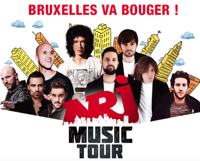 NRJ Music Tour fait étape à Bruxelles NRJ Music Tour fait étape à Bruxelles
