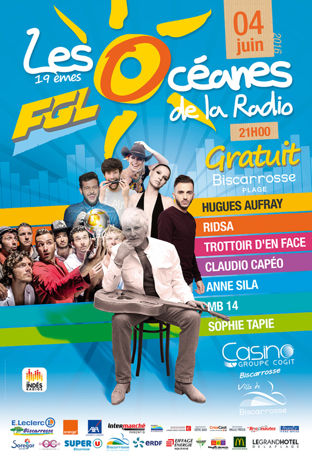 Hugues Aufray aux Océanes de la Radio Hugues Aufray aux Océanes de la Radio