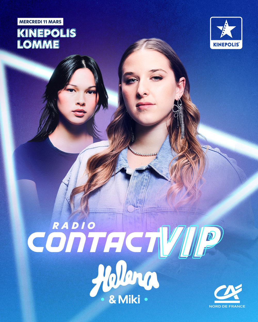 Radio Contact organise un Contact VIP avec Helena et Miki