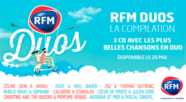 RFM : parution de la compilation "RFM Duos" RFM : parution de la compilation "RFM Duos"