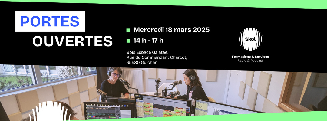 La Skol dévoile les coulisses de ses métiers de l’audio La Skol dévoile les coulisses de ses métiers de l’audio