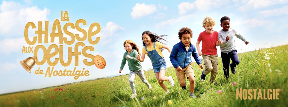 Nostalgie organise 16 chasses aux œufs gratuites à travers la Belgique