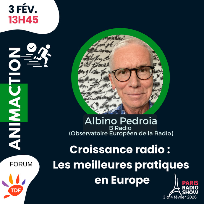 [AnimAction] J1-13h45 Croissance Radio : Les meilleures pratiques radio en Europe