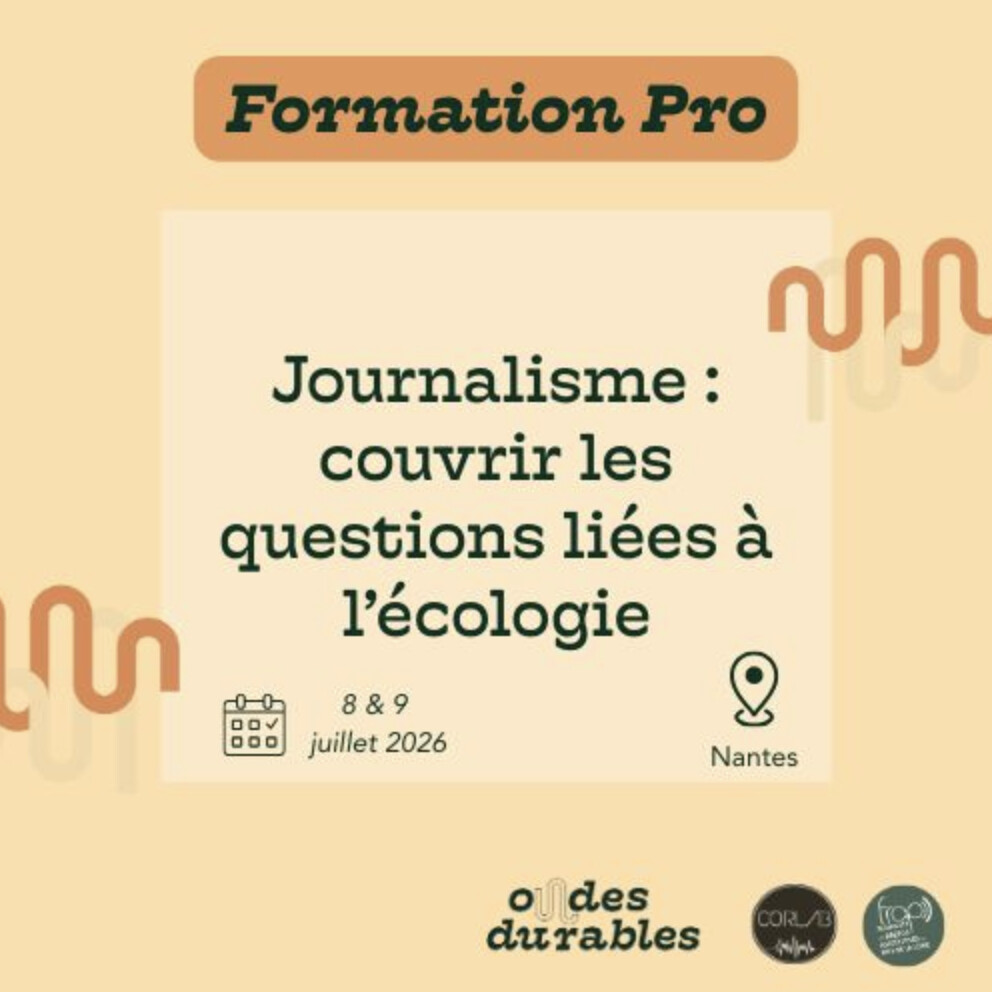 La FRAP et la CORLAB organisent une formation sur le traitement éditorial de l’écologie