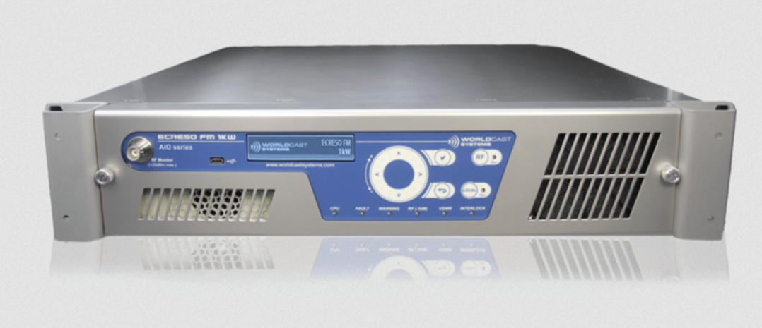 WorldCast Systems annonce le premier émetteur FM avec APTmpX intégré