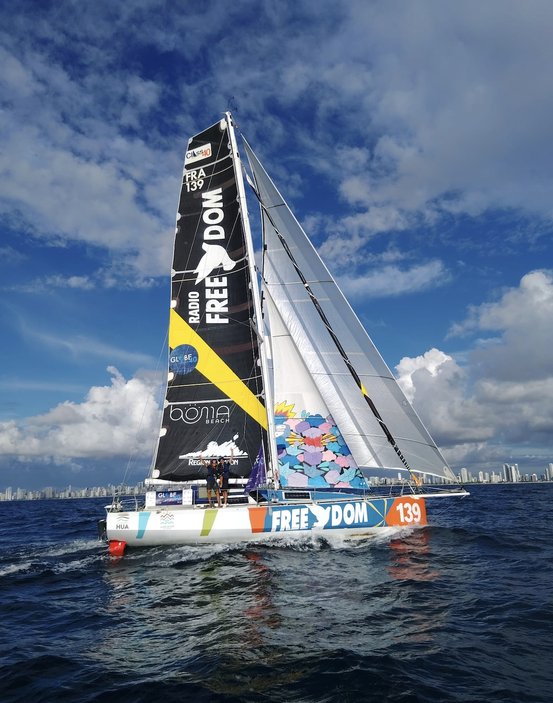 Free Dom embarque ses auditeurs dans la Globe40