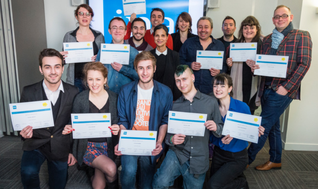 Les 14 alternants du CQP Animateurs radio ont obtenu leur diplôme. Les 14 alternants du CQP Animateurs radio ont obtenu leur diplôme.
