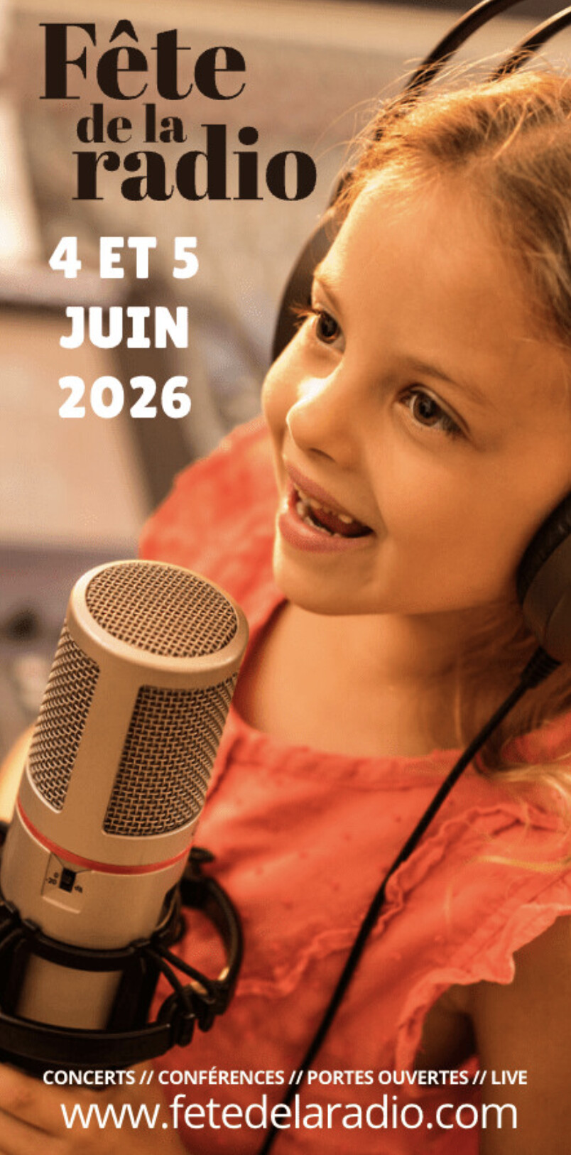 L’édition 2026 de la Fête de la Radio se tiendra les 4 et 5 juin