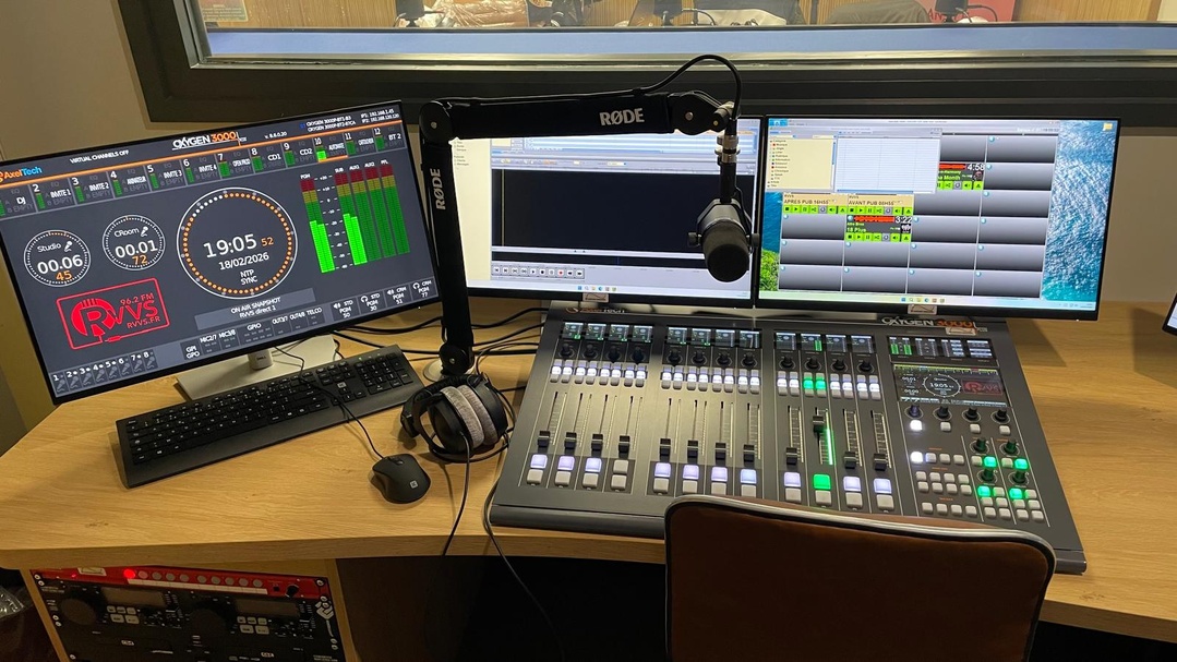 RVVS et RVE modernisent leurs studios avec Broadcast-associés RVVS et RVE modernisent leurs studios avec Broadcast-associés