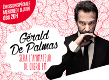 Gérald de Palmas animateur sur Chérie FM Gérald de Palmas animateur sur Chérie FM