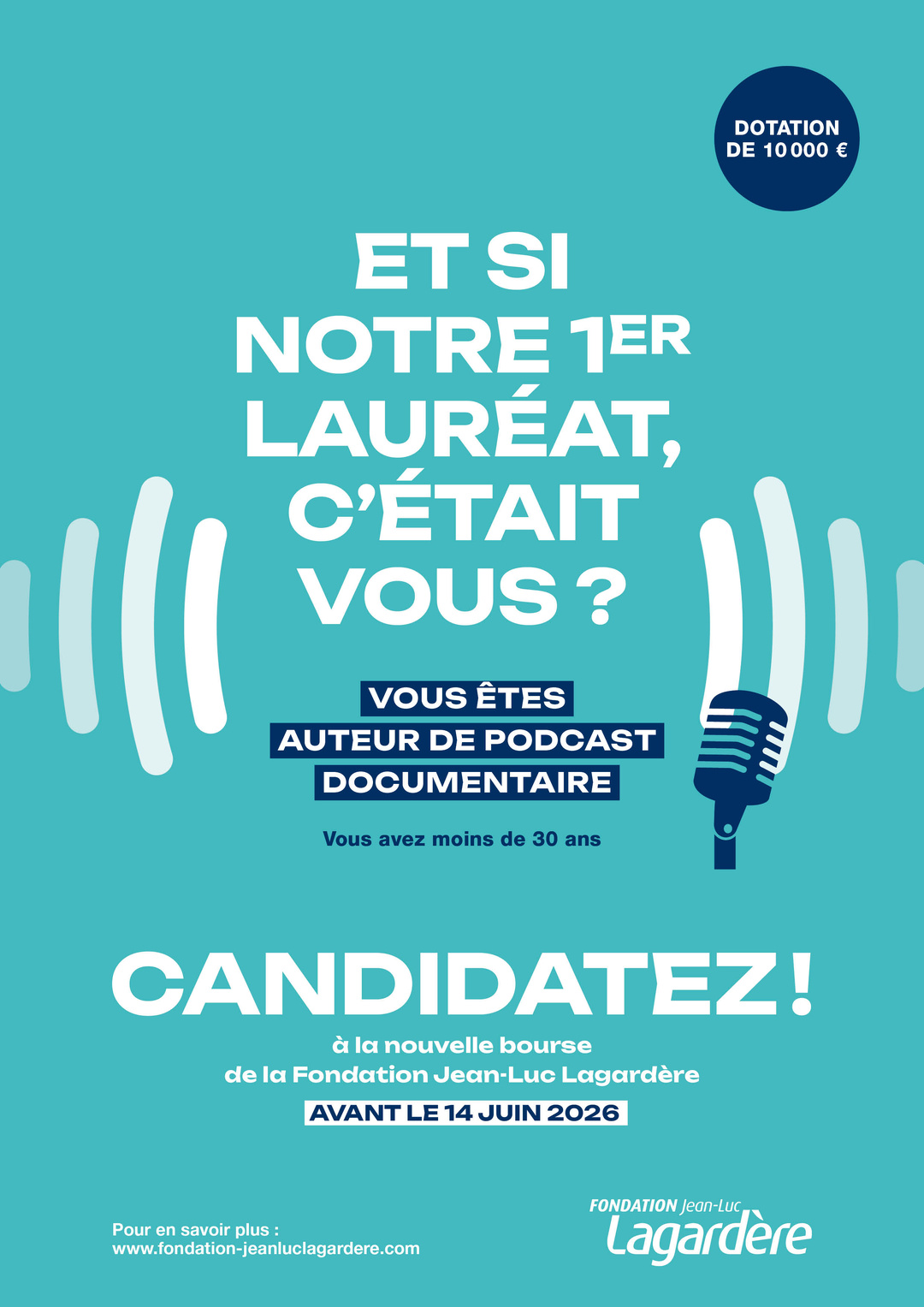 La Fondation Jean-Luc Lagardère lance une bourse dédiée aux auteurs de podcasts