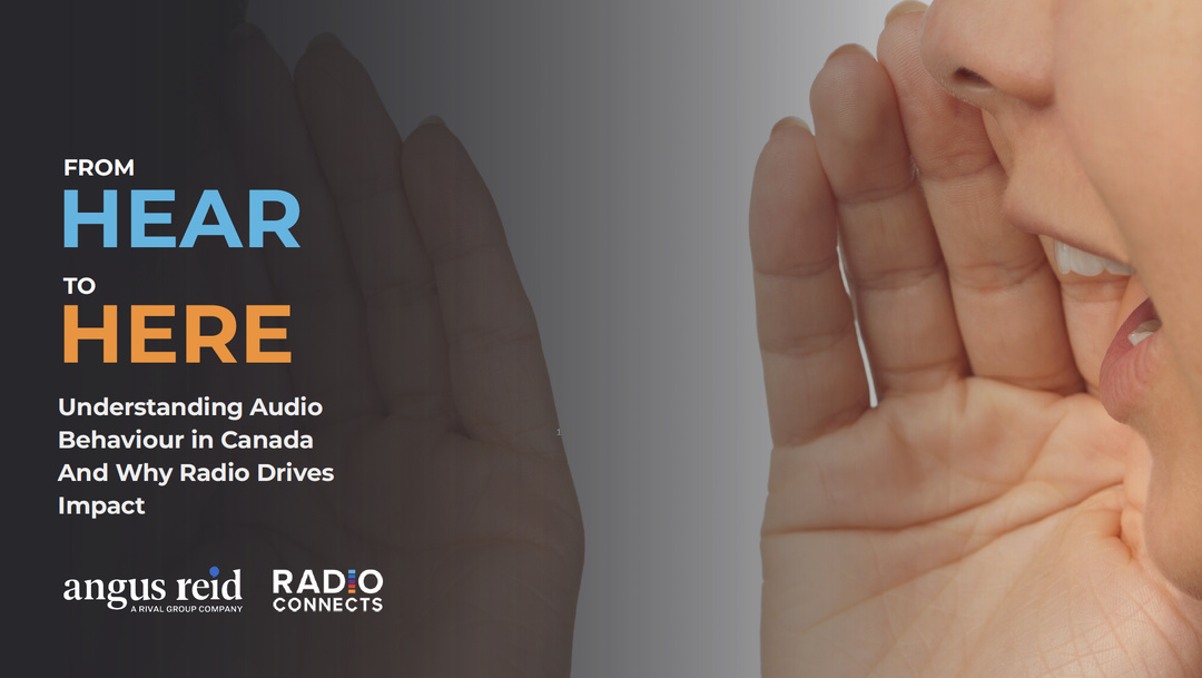 La radio domine toujours l’audio financé par la publicité au Canada