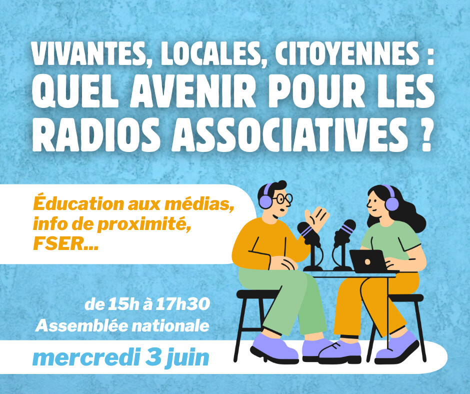 Un colloque à l’Assemblée nationale pour interroger l'avenir des radios associatives