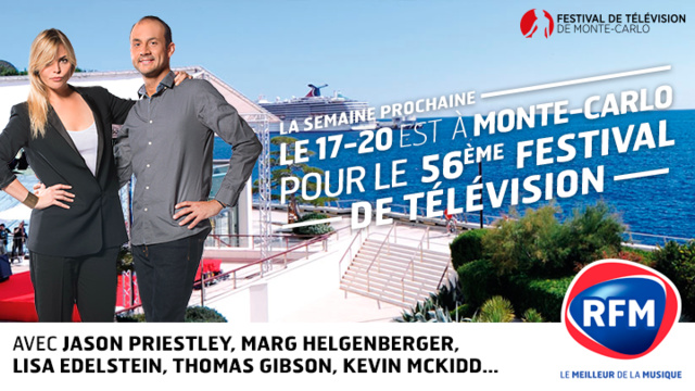 RFM à Monte Carlo au Festival de Télévision RFM à Monte Carlo au Festival de Télévision