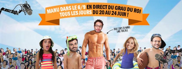 Manu dans le 6/9 en direct du Grau-du-Roi Manu dans le 6/9 en direct du Grau-du-Roi