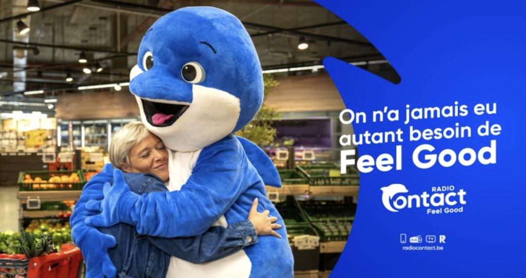 Radio Contact donne vie à son iconique dauphin dans une nouvelle campagne
