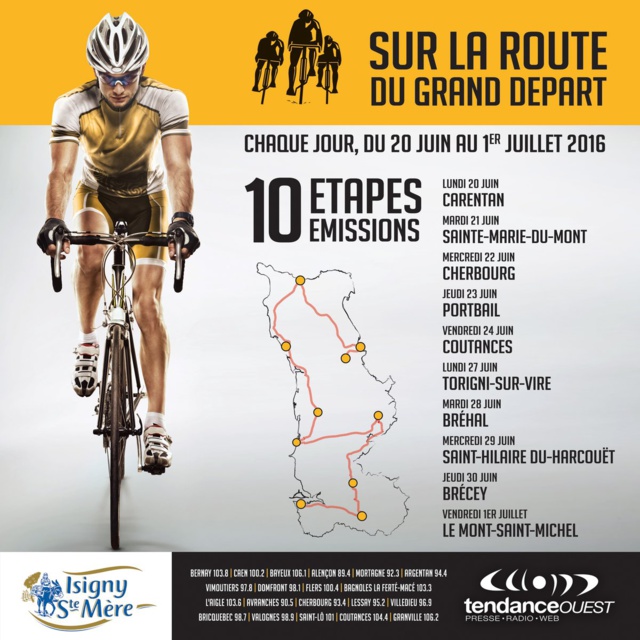 Tendance Ouest sur les routes de Normandie Tendance Ouest sur les routes de Normandie