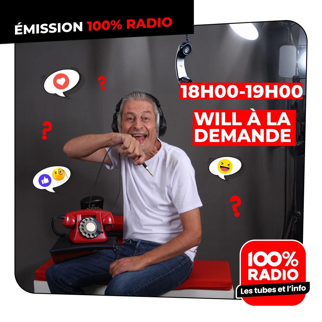 100% Radio réalise le rêve d'un auditeur avec "Will à la demande"
