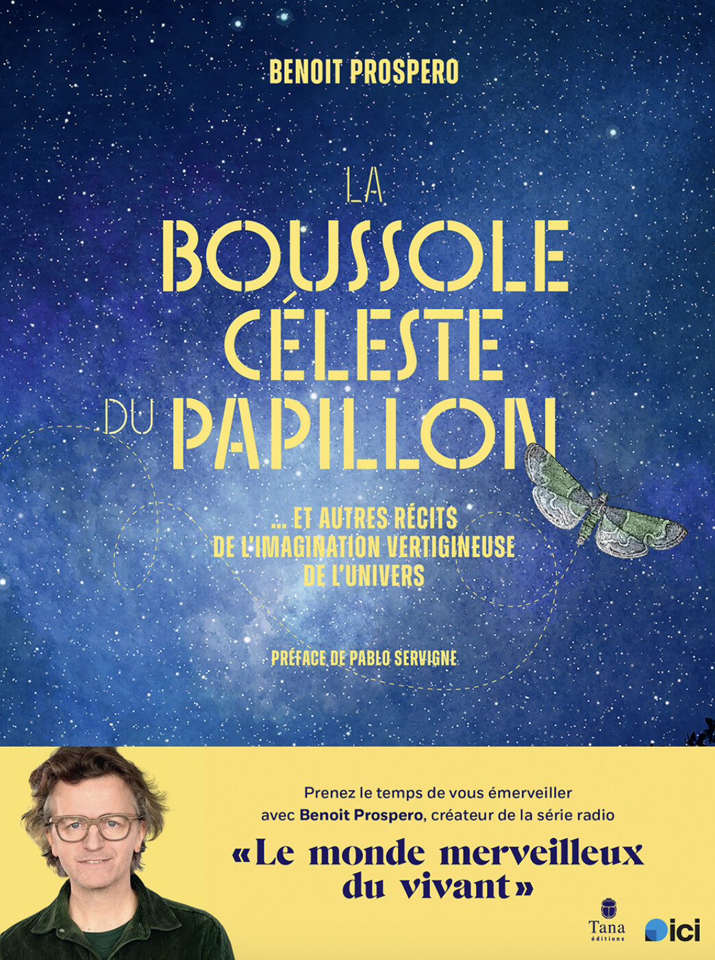 Benoit Prospero transpose sa série radio "Le monde merveilleux du vivant" dans un livre