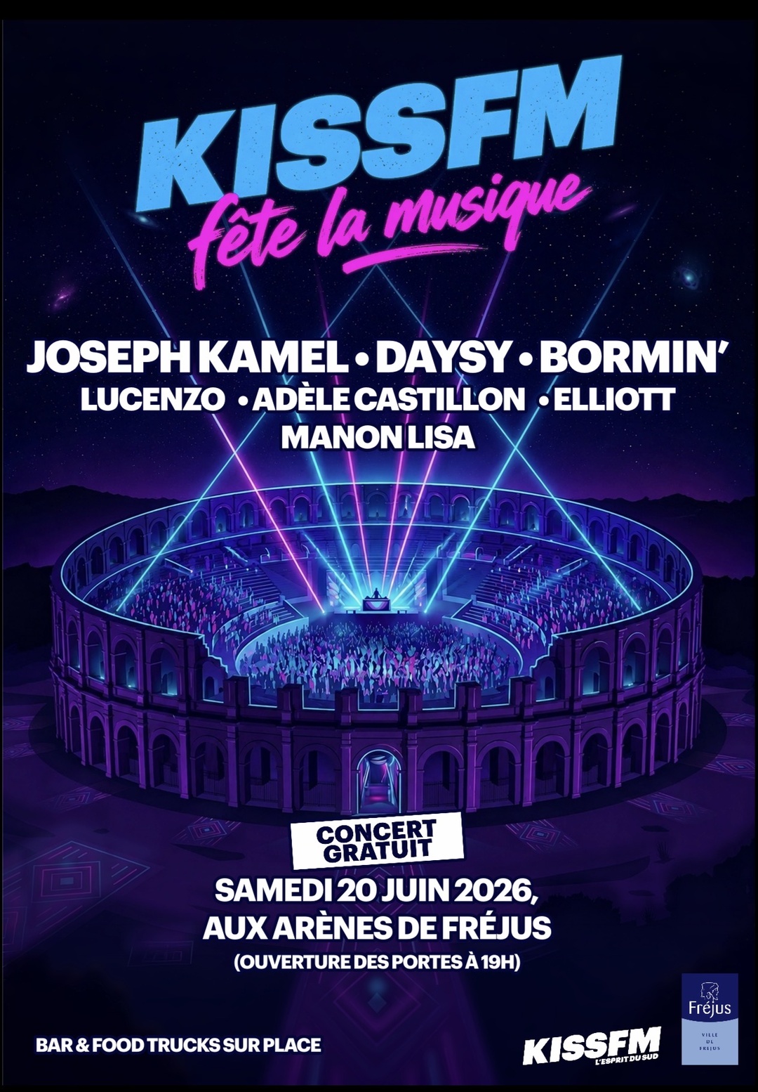 Kiss FM multiplie les événements avec deux concerts gratuits Kiss FM multiplie les événements avec deux concerts gratuits
