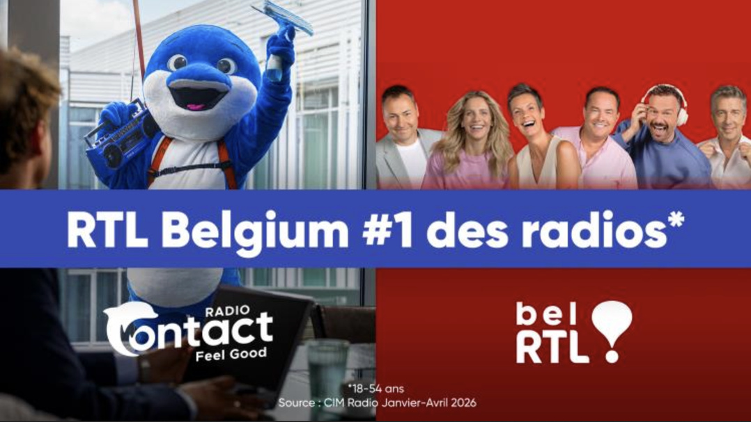 Radio Contact confirme son leadership tandis que Bel RTL poursuit sa relance