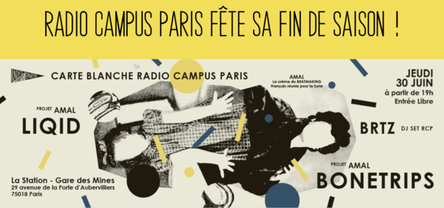 Radio Campus Paris fête sa fin de saison