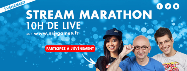 NRJ Games organise son 1er Stream Marathon NRJ Games organise son 1er Stream Marathon