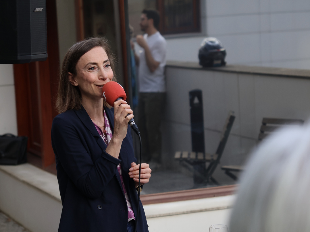 Marie-Aude Henneresse, directrice de RCF Bordeaux : depuis août 2025, six nouveaux émetteurs DAB permettent à la station de couvrir 94% de la Gironde.