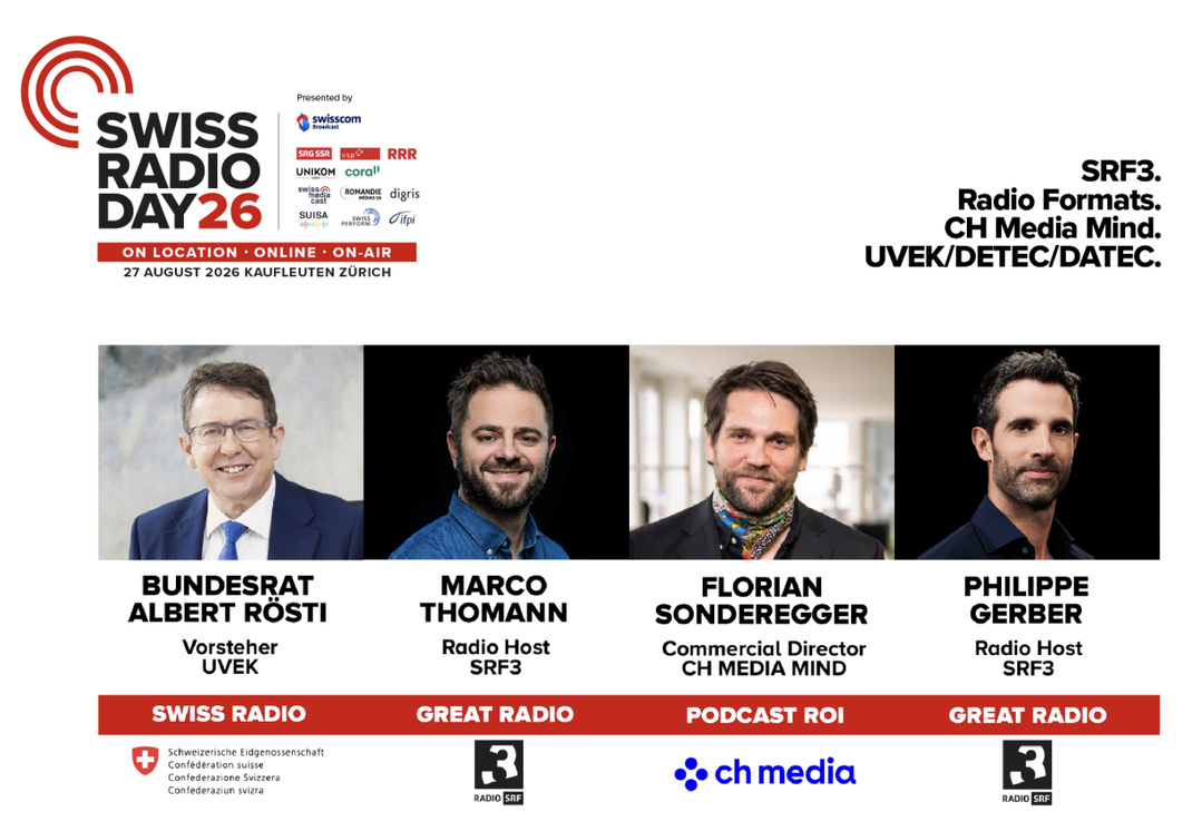 Le SwissRadioDay explore les recettes des formats radio qui fidélisent les auditeurs